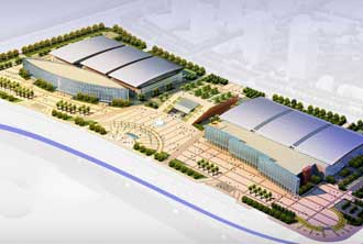 嘉定家博会展馆:上海汽车会展中心